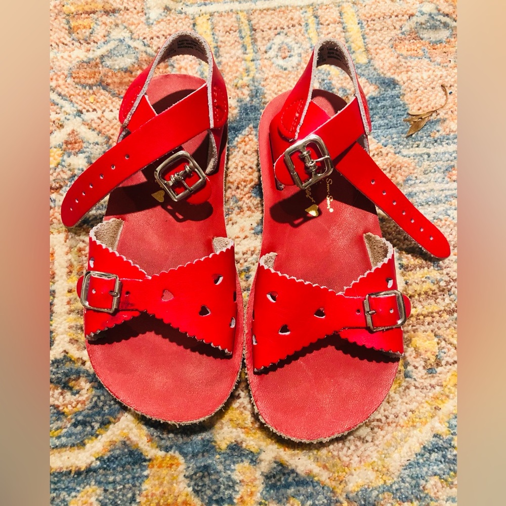 Sun-San Red sandals